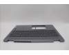 Lenovo 5CB1N95065 C-Cover with keyboard, Italian, Luna Grey, Fingerprint, UK