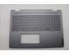 Lenovo 5CB1N95084 C-Cover with keyboard, Belgian, Luna Grey, Fingerprint, UK