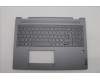 Lenovo 5CB1N95086 C-Cover with keyboard, Slovenian, Luna Grey, Fingerprint, UK