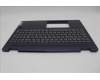 Lenovo 5CB1N95100 C-Cover with keyboard, Portuguese, Cosmic Blue, Fingerprint, UK
