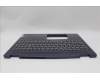 Lenovo 5CB1N95115 C-Cover with keyboard, Belgian, Cosmic Blue, Fingerprint, UK