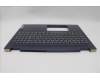 Lenovo 5CB1N95118 C-Cover with keyboard, Switzerland, Cosmic Blue, Fingerprint, UK