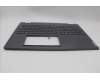 Lenovo 5CB1N95136 C-Cover with keyboard, Hebrew, Storm Grey, Fingerprint, US