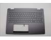 Lenovo 5CB1N95186 C-Cover with keyboard, Belgian, Storm Grey, Non-FingerPrint, UK