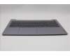 Lenovo 5CB1N95269 C-Cover with keyboard, German, Arctic Grey, Backlight, Fingerprint, UK