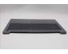 Lenovo 5CB1N95269 C-Cover with keyboard, German, Arctic Grey, Backlight, Fingerprint, UK