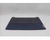Lenovo 5CB1N95331 C-Cover with keyboard, German, Abyss Blue, Backlight, Fingerprint, UK