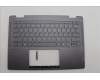 Lenovo 5CB1N95808 C-Cover with keyboard, US English Euro, Storm Grey, Non-Fingerprint, US