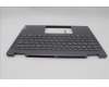 Lenovo 5CB1N96845 C-Cover with keyboard, French, Storm Grey, Non-Fingerprint, US