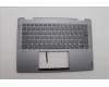 Lenovo 5CB1N96952 C-Cover with keyboard, Arabic, Arctic Grey, Non-FingerPrint, US