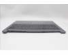 Lenovo 5CB1N97086 C-Cover with keyboard, Switzerland, Arctic Grey, Backlight, Fingerprint, UK
