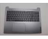 Lenovo 5CB1N97530 C-Cover with keyboard, German, Arctic Grey, Non-Backlight, UK