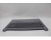 Lenovo 5CB1N97530 C-Cover with keyboard, German, Arctic Grey, Non-Backlight, UK