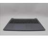 Lenovo 5CB1N97537 C-Cover with keyboard, Belgian, Arctic Grey, Non-Backlight, UK