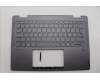 Lenovo 5CB1N97618 C-Cover with keyboard, Nordic, Storm Grey, FingerPrint, UK