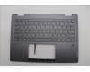 Lenovo 5CB1N97620 C-Cover with keyboard, Russian, Storm Grey, Fingerprint, US