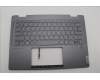 Lenovo 5CB1N97634 C-Cover with keyboard, Arabic, Storm Grey, Fingerprint, US