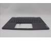 Lenovo 5CB1N97635 C-Cover with keyboard, French, Storm Grey, FingerPrint, US
