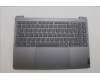 Lenovo 5CB1P00333 C-Cover with keyboard, Spanish, Luna Grey, UK