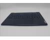 Lenovo 5CB1P00346 C-Cover with keyboard, English, Cosmic Blue, US