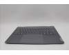 Lenovo 5CB1P00567 C-Cover with keyboard, Arabic, Luna Grey, Backlight, US