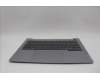 Lenovo 5CB1P00825 C-Cover with keyboard, Hungarian, Arctic Grey, Backlight, UK