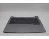 Lenovo 5CB1P00833 C-Cover with keyboard, Russian, Arctic Grey, Backlight, US