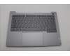 Lenovo 5CB1P00835 C-Cover with keyboard, Spanish, Arctic Grey, Backlight, UK