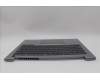 Lenovo 5CB1P00840 C-Cover with keyboard,UK English,Arctic Grey,Backlight