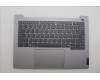 Lenovo 5CB1P00849 C-Cover with keyboard, English, Arctic Grey, US