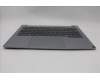 Lenovo 5CB1P00892 C-Cover with keyboard, Nordic, Arctic Grey, Backlight, UK