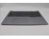 Lenovo 5CB1P01005 C-Cover with keyboard, German, Arctic Grey, Backlight, UK