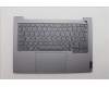 Lenovo 5CB1P01126 C-Cover with keyboard, French Arabic, Arctic Grey, Backlight, H-series, UK