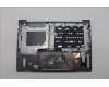 Lenovo 5CB1P01129 C-Cover with keyboard, Greek, Arctic Grey, Backlight, US