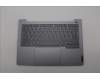 Lenovo 5CB1P01133 C-Cover with keyboard,Italian,Arctic Grey,Backlight