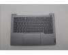 Lenovo 5CB1P01137 C-Cover with keyboard,Nordic,Arctic Grey,Backlight