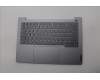 Lenovo 5CB1P01138 C-Cover with keyboard,Portuguese,Arctic Grey,Backlight