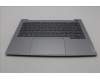 Lenovo 5CB1P01140 C-Cover with keyboard,Slovenian,Arctic Grey,Backlight