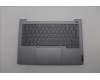 Lenovo 5CB1P01141 C-Cover with keyboard, Spanish, Arctic Grey, Backlight, UK