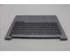 Lenovo 5CB1P01147 C-Cover with keyboard, Ukraine, Arctic Grey, Backlight, US