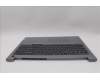 Lenovo 5CB1P01396 C-Cover with keyboard, US English Euro, Arctic Grey, Non-Backlight, US