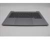 Lenovo 5CB1P27056 C-Cover with keyboard,German,Arctic Grey,Backlight