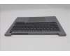Lenovo 5CB1P31077 C-Cover with keyboard, US English Euro, Arctic Grey, US