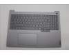 Lenovo 5CB1P31132 C-Cover with keyboard,Ukraine,Arctic Grey,Backlight
