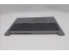 Lenovo 5CB1P31139 C-Cover with keyboard, US English Euro, Arctic Grey, US
