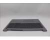 Lenovo 5CB1P31145 C-Cover with keyboard, German, Arctic Grey