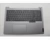 Lenovo 5CB1P31157 C-Cover with keyboard, Spanish, Arctic Grey