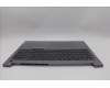 Lenovo 5CB1P31157 C-Cover with keyboard, Spanish, Arctic Grey, UK