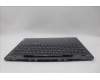 Lenovo 5CB1P31193 C-Cover with keyboard, Italian, Storm Grey, w/Screw, UK