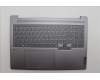 Lenovo 5CB1P31496 C-Cover with keyboard, US English Euro, Arctic Grey, US